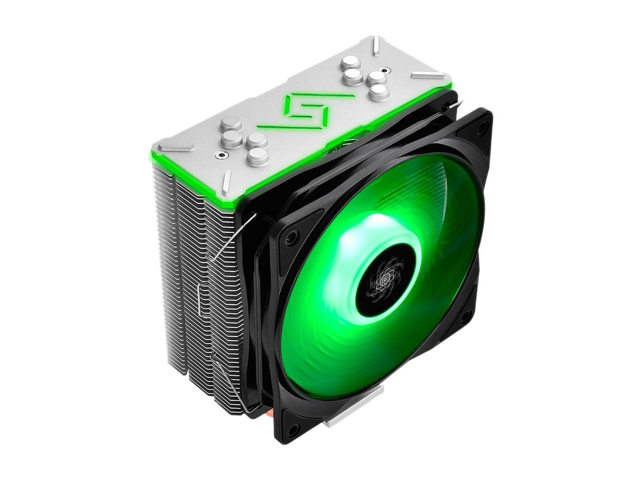 DEEPCOOL GAMMAXX GT-CPU Cooler Die-casting Top Cover Synchronized RGB Housing and Fan AURA Sync Metal Mounting Kit Support LGA 2066 / AM4