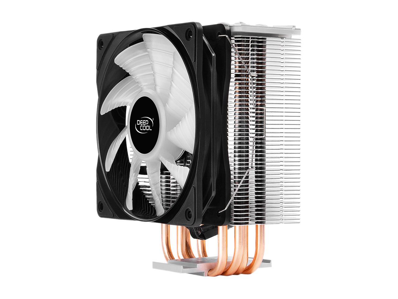 DEEPCOOL GAMMAXX GT-CPU Cooler Die-casting Top Cover Synchronized RGB Housing and Fan AURA Sync Metal Mounting Kit Support LGA 2066 / AM4