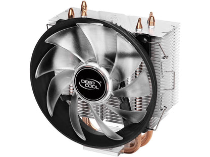 DEEPCOOL GAMMAXX 300R-CPU Cooler 3 Direct Contact Heat Pipes 120mm Red LED PWM Fan(AM4 Compatible)