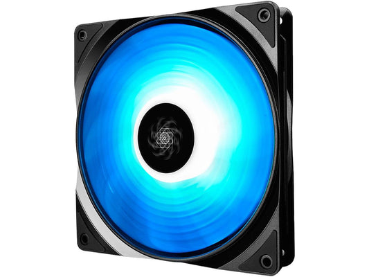 DEEPCOOL RF 140 Ultra Quiet Intelligent PWM Fan 6 High Brightness Controllable RGB LED Lights