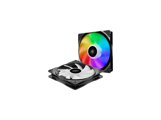 DEEPCOOL CF 140 (2 in 1) Super Silent PWM intelligent control Addressable RGB Fan Motherboard Sync A-RGB Controller high performance