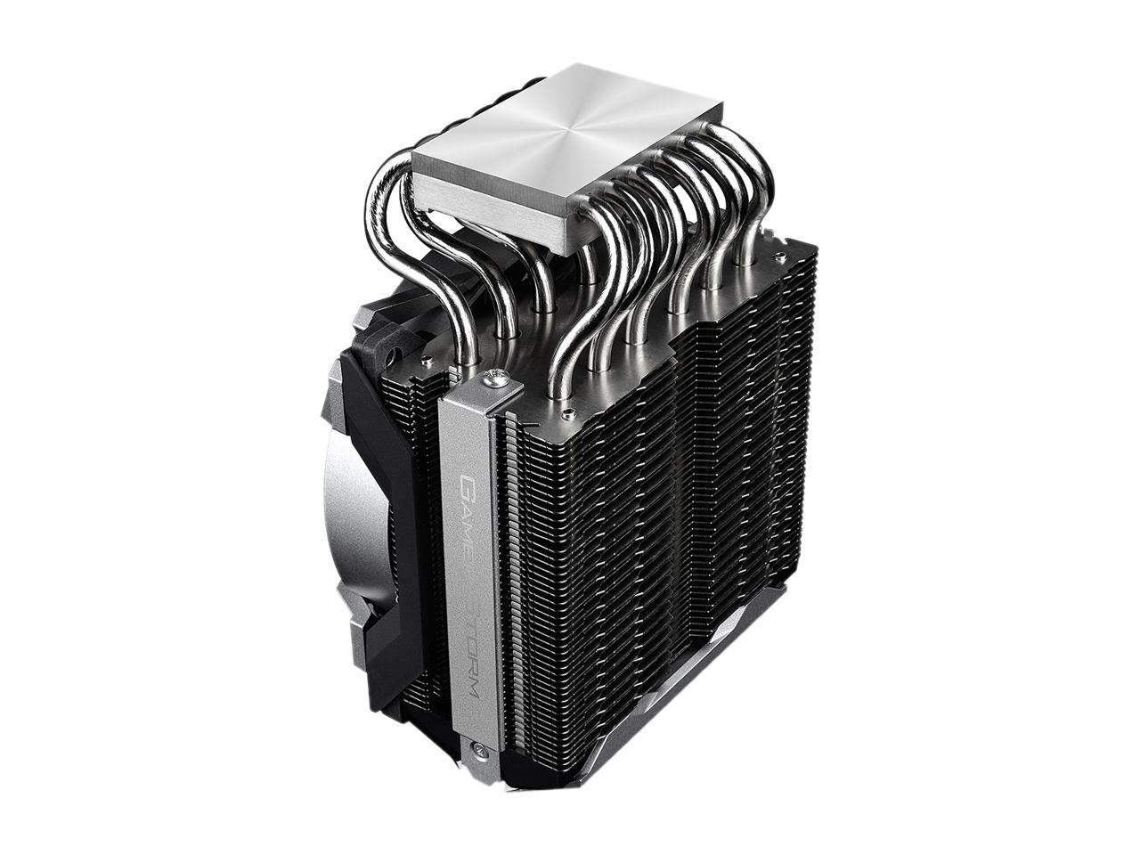 DEEPCOOL Gamer Storm Fryzen TR4 Addressable RGB Motherboard Control 6 Boot-shaped Heatpipes Metal Frame Fan 16.7 M True Color RGB Supports AMD TR4/AM4