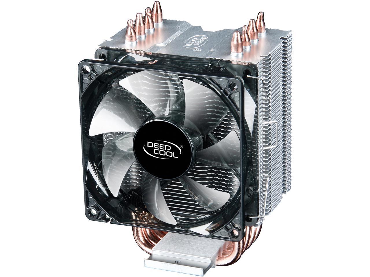 DEEPCOOL GAMMAXX C40-CPU Cooler 137mm height 92mm PWM Fan 4x6 mm heatpipes TDP 130W Metal Mounting Kit Support LGA 2066 / AM4