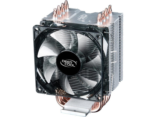 DEEPCOOL GAMMAXX C40-CPU Cooler 137mm height 92mm PWM Fan 4x6 mm heatpipes TDP 130W Metal Mounting Kit Support LGA 2066 / AM4