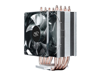 DEEPCOOL GAMMAXX C40-CPU Cooler 137mm height 92mm PWM Fan 4x6 mm heatpipes TDP 130W Metal Mounting Kit Support LGA 2066 / AM4
