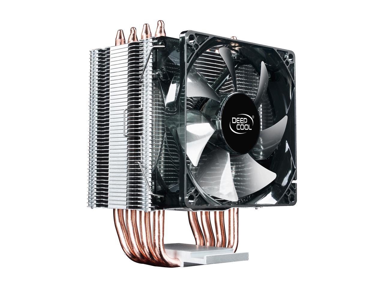 DEEPCOOL GAMMAXX C40-CPU Cooler 137mm height 92mm PWM Fan 4x6 mm heatpipes TDP 130W Metal Mounting Kit Support LGA 2066 / AM4