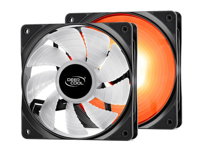 DEEPCOOL Neptwin RGB Multiple RGB Modes 6 U-shaped Heatpipes & Twin-tower PWM CPU Air Cooler Metal Mounting Kit AM4 Compatible