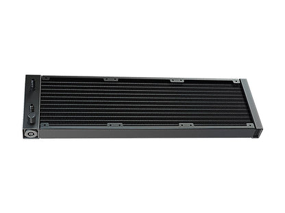 DeepCool CASTLE 360EX RGB AIO Liquid CPU Cooler, Anti-Leak Technology, Three MF120GT A-RGB PWM Fans, Wire Controller and 5V-D-G 3-Pin Motherboard Connector, TR4/AM4 Supported