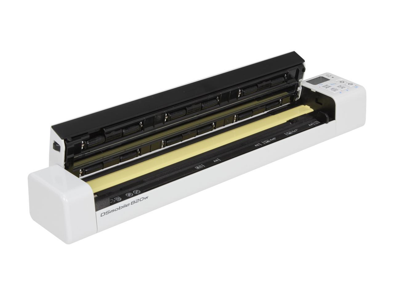 Brother DSmobile 820W (DS820W) 24-bit color, 8-bit (256 levels) gray scale, 1-bit monochrome Single CIS 600 x 600 dpi Sheet Fed Scanner