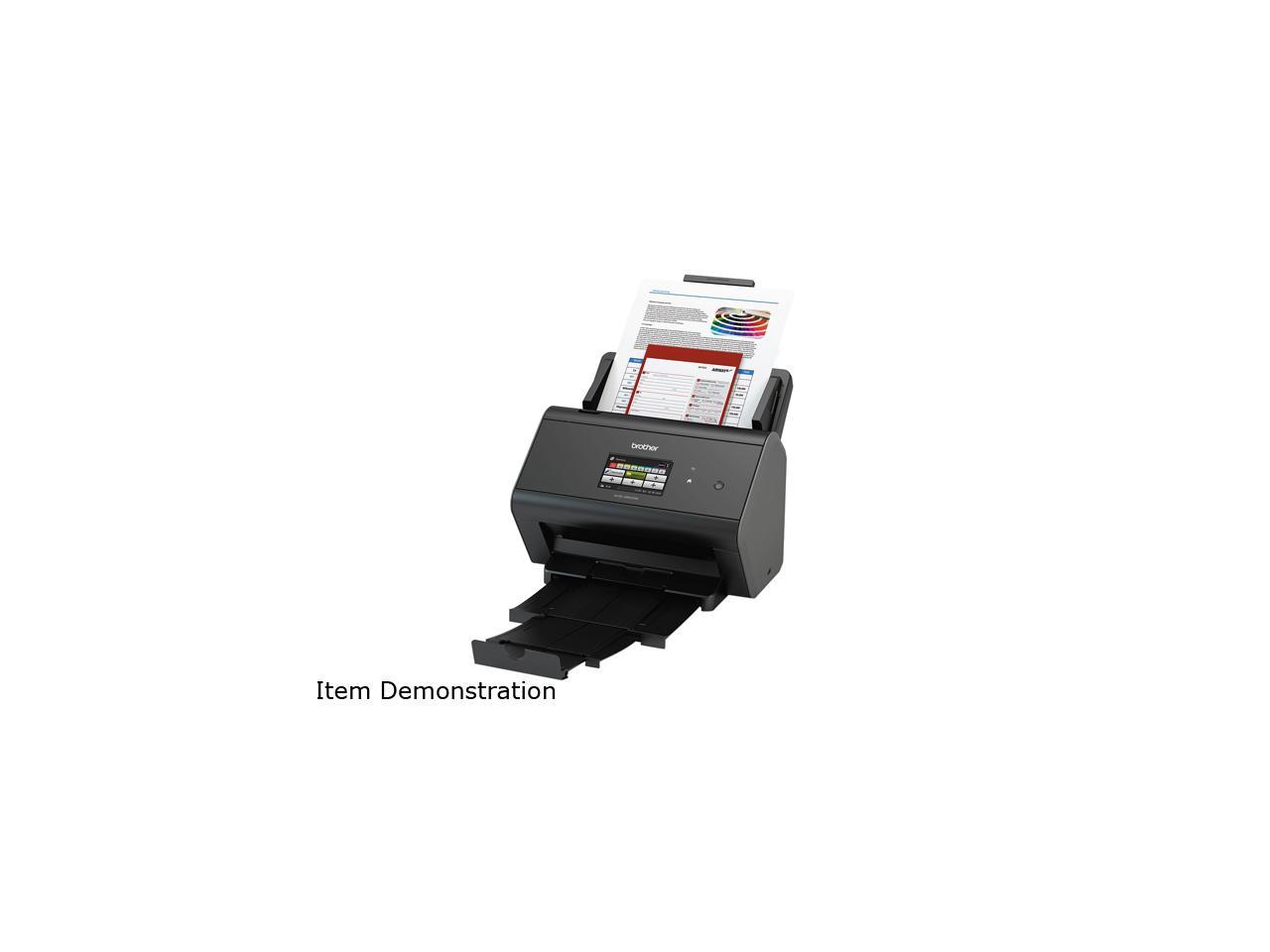 Brother ADS-2800W Duplex 1200 x 1200 DPI Wireless/USB Color Document Scanner