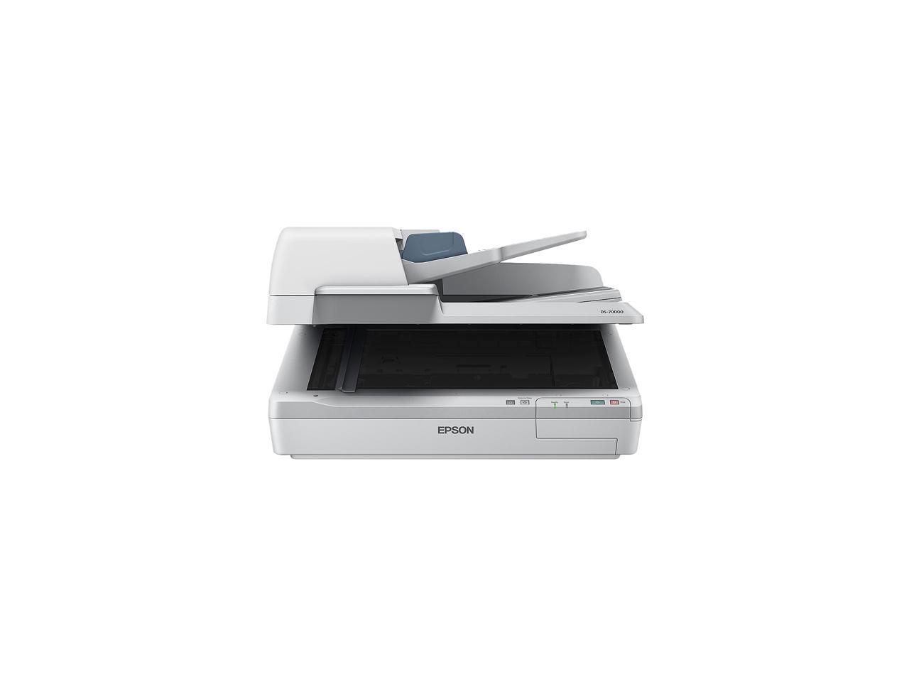 EPSON WorkForce DS-70000 (B11B204321) Input: 16 bit / pixel / color Output: 8 bit / pixel / color CCD 600 dpi Duplex Document Scanner