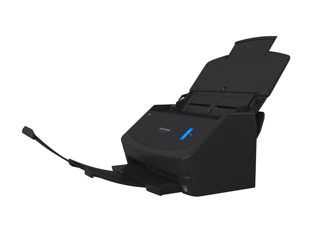 Fujitsu ScanSnap iX1400 Simple One-touch Button Scanner, Black