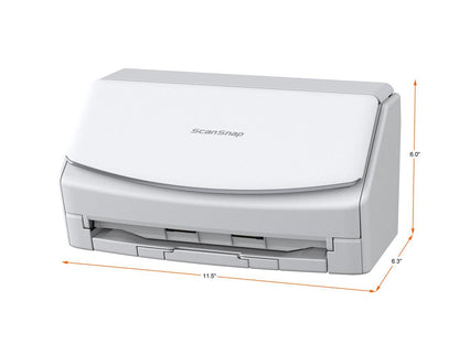 Fujitsu ScanSnap iX1600 Versatile Cloud Enabled Scanner, White