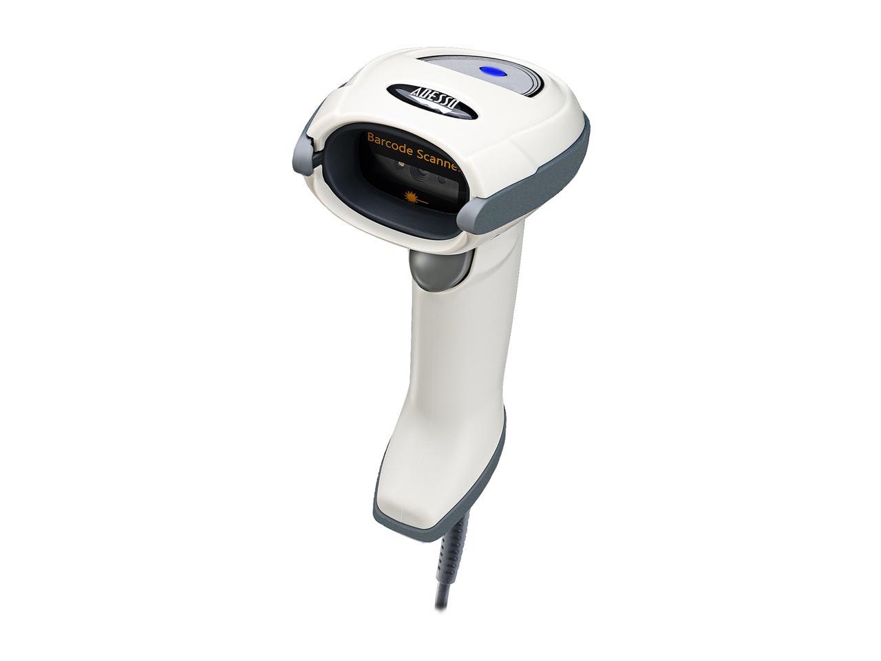 Adesso NuScan 7600TU-W Antimicrobial Handheld 2D Barcode Scanner