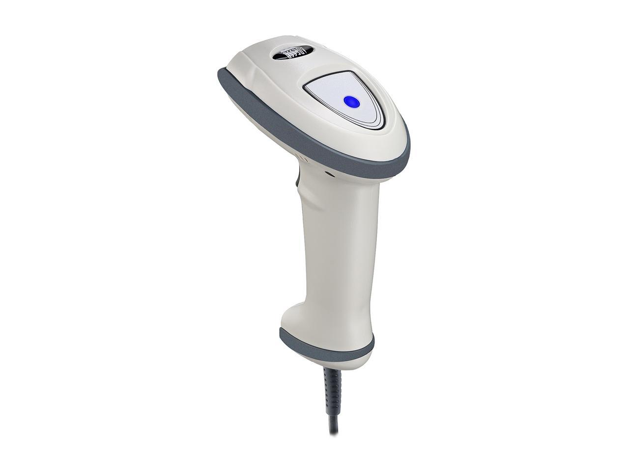Adesso NuScan 7600TU-W Antimicrobial Handheld 2D Barcode Scanner