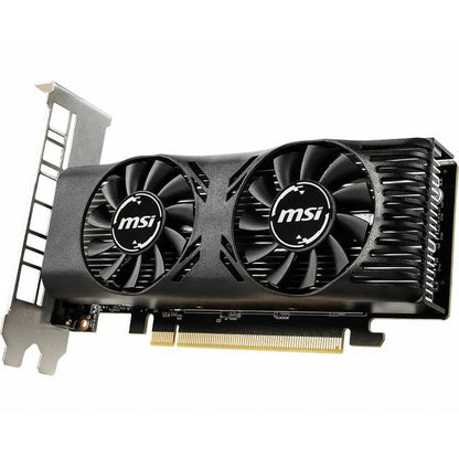MSI G16504TPC VCX GeForce GTX 1650 4GT LP 4 GB GDDR5 128B PCIE HDMI DL-DVI-D Graphics Cards