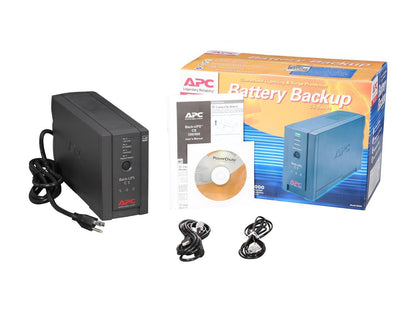 APC Back-UPS BK500BLK 500 VA 300 Watts 6 Outlets UPS