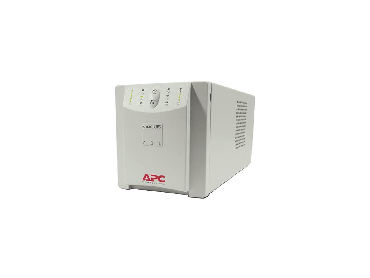 APC SU700X167 700 VA 450 Watts (6) NEMA 5-15R Outlets Smart-UPS 700VA w/Auto Select Input Voltage 120V/230V In 120V Out