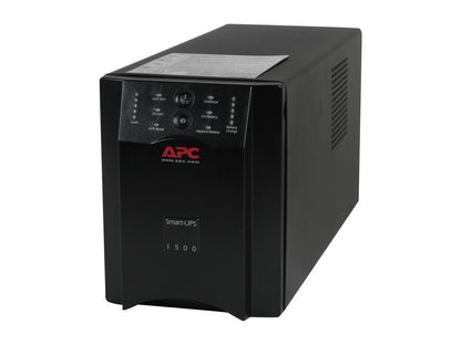 APC SUA1500X93 1440 VA 980 Watts (8) NEMA 5-15R Outlets Smart-UPS 1500VA USB 120V SHIPBOARD