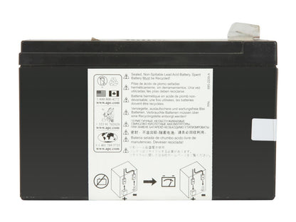 APC UPS Battery Replacement for APC Back-UPS Models BE500R, BE550MC, BK300C, BK350, BK500, BK500BLK, BK500M, BK500MC, BK500MUS, and SC420, SU420NET (RBC2)