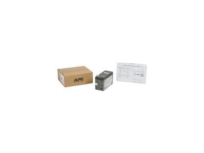 APC UPS Battery Replacement for APC Back-UPS Models BE500R, BE550MC, BK300C, BK350, BK500, BK500BLK, BK500M, BK500MC, BK500MUS, and SC420, SU420NET (RBC2)