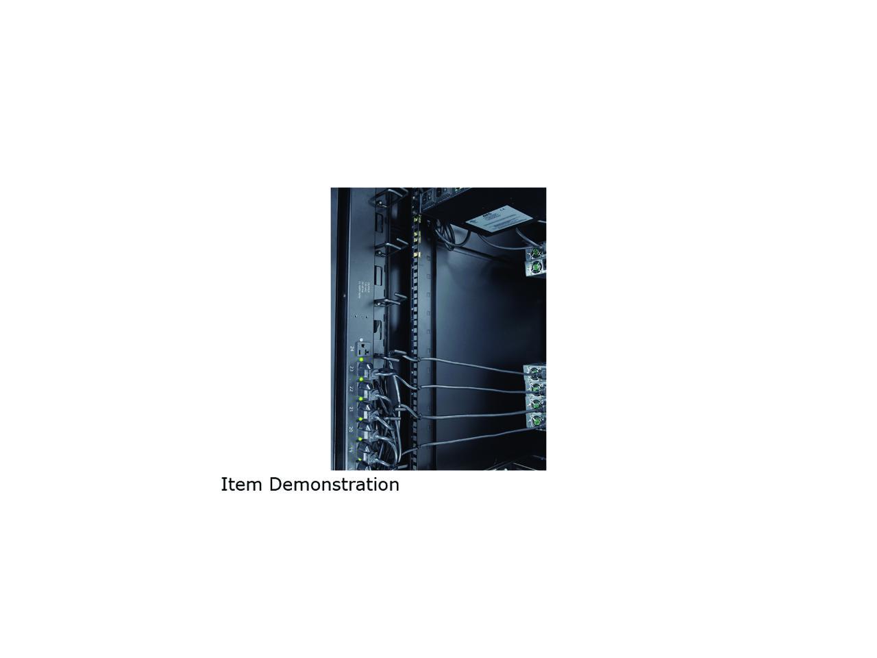 APC AR8442 Vertical Cable Organizer for NetShelter VX Channel- Black
