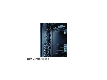 APC AR8442 Vertical Cable Organizer for NetShelter VX Channel- Black