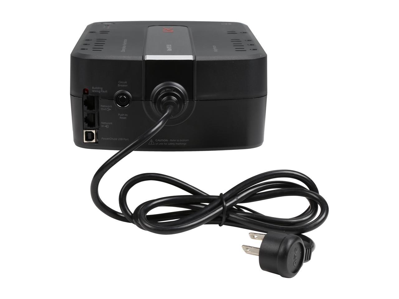 APC BE550G Back-UPS 550 VA 8-outlet Uninterruptible Power Supply (UPS) (Replaced by BE600M1)