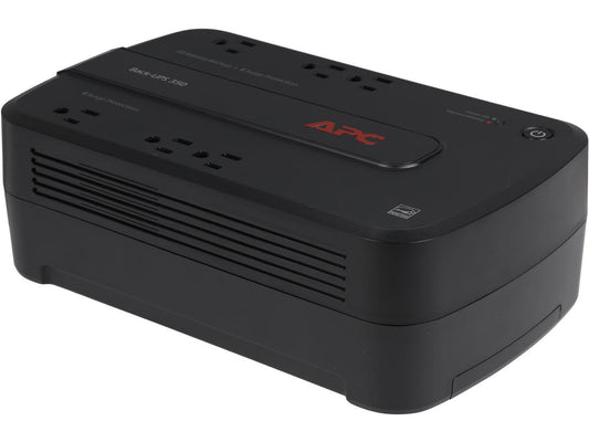 APC BE350G Back-UPS 350 VA 6-outlet Uninterruptible Power Supply (UPS)