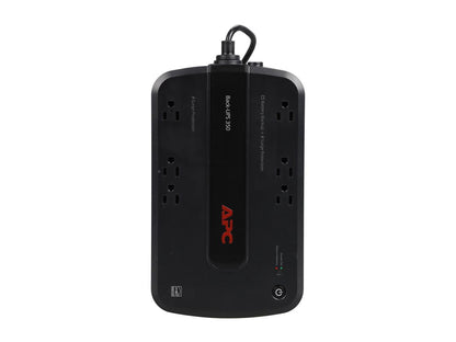APC BE350G Back-UPS 350 VA 6-outlet Uninterruptible Power Supply (UPS)