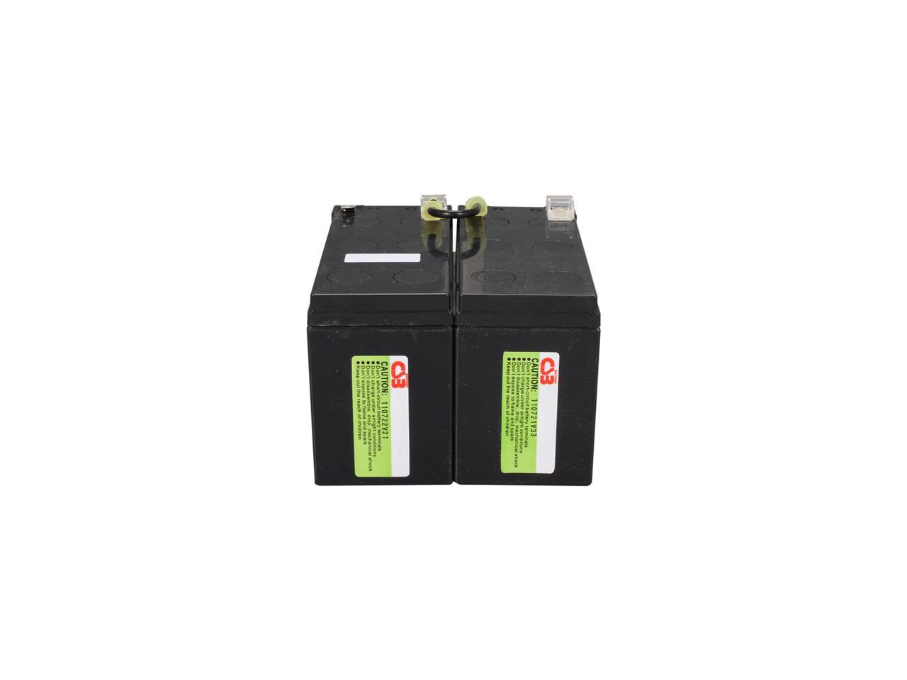 APC UPS Battery Replacement for APC UPS Models BR1500LCD, BX1500LCD, BR1200G, BR1300LCD, BX1300LCD, BN1250LCD and select others (APCRBC109)