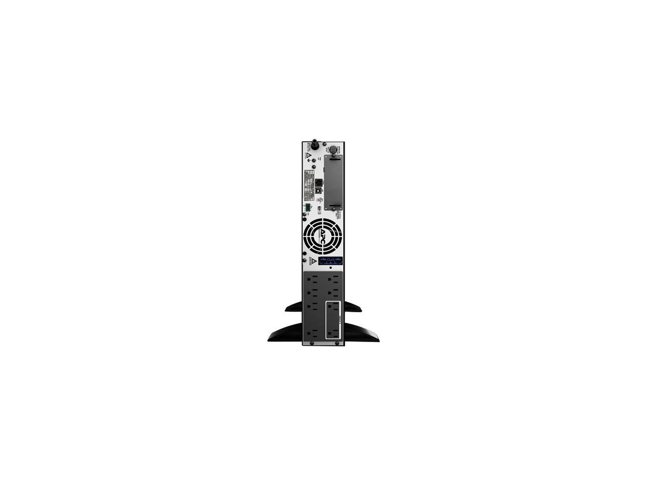 APC UPS, 750 VA Smart-UPS Sine Wave UPS Battery Backup with Extended Run Option, Tower/2U Rackmount Convertible, Line-Interactive, 120V (SMX750)