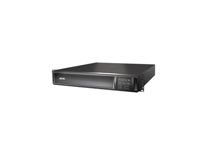 APC UPS, 1000 VA Smart-UPS Sine Wave UPS Battery Backup with Extended Run Option, Tower/2U Rackmount Convertible, Line-Interactive, 120V (SMX1000)