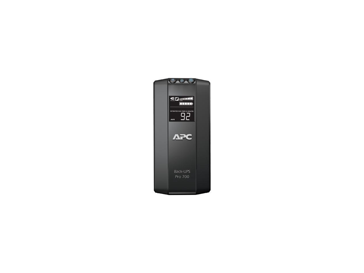APC BR700G Back-UPS Pro 700VA 6-outlet Uninterruptible Power Supply (UPS)