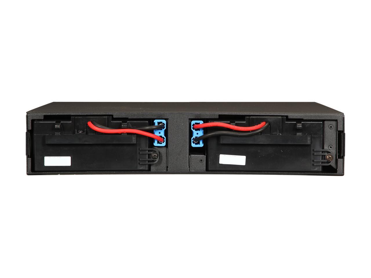 APC External Battery Pack for Smart-UPS Extended Run SMX-Series (up to 1500 VA), 48V, 2U Rackmount/Tower Convertible (SMX48RMBP2U)