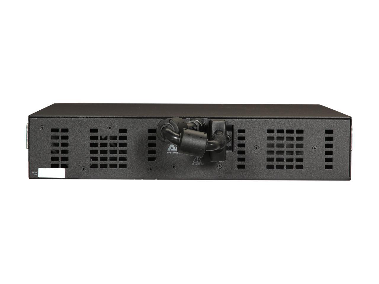 APC External Battery Pack for Smart-UPS Extended Run SMX-Series (up to 1500 VA), 48V, 2U Rackmount/Tower Convertible (SMX48RMBP2U)