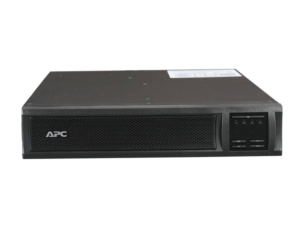 APC UPS, 3000 VA Smart-UPS Sine Wave UPS Battery Backup with Extended Run Option, 2U Rackmount/Tower Convertible, Line-Interactive, 120V (SMX3000RMLV2U)