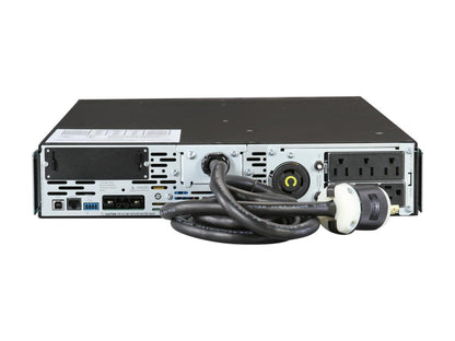 APC UPS, 3000 VA Smart-UPS Sine Wave UPS Battery Backup with Extended Run Option, 2U Rackmount/Tower Convertible, Line-Interactive, 120V (SMX3000RMLV2U)