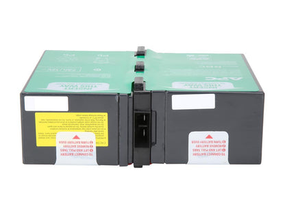 APC UPS Battery Replacement for APC UPS Model BR1000G, BX1350M, BN1350G, BR900GI, BX1000G, BX1300G, SMT750RM2U, SMT750RM2UC, SMT750RM2UNC, and select others (APCRBC123)
