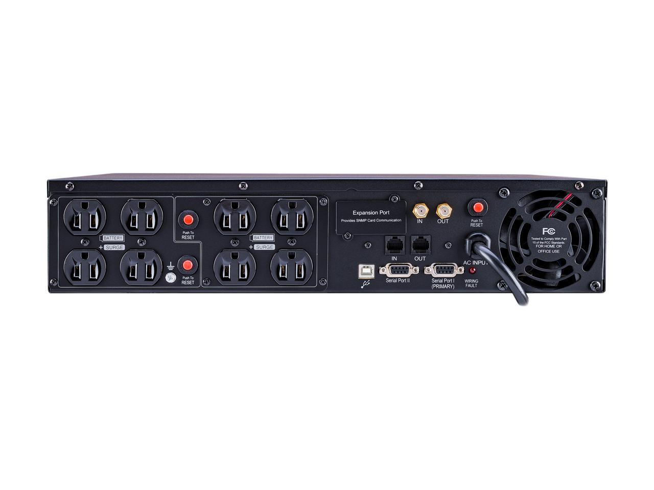 CyberPower Rackmount CPS1500AVR 1500VA 950W 6 x 5-15R Battery/Surge Protected Outlets UPS