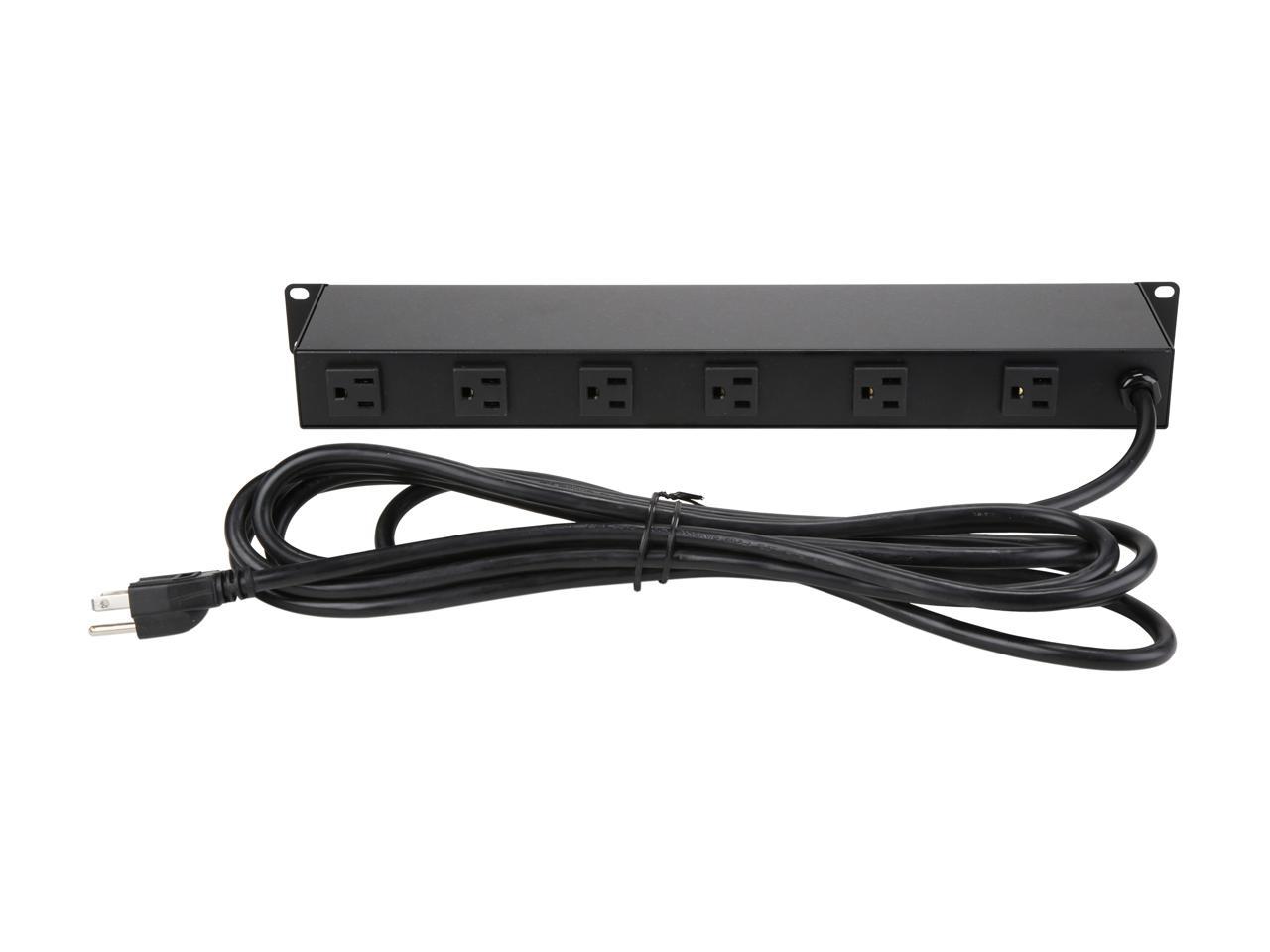 CyberPower CPS1215RMS 15' 12 Outlets 1800 Joules Rackbar Surge Strip