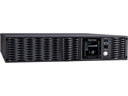 CyberPower PR1000LCDRTXL2U 1000 VA 900 Watts 6 Outlets UPS