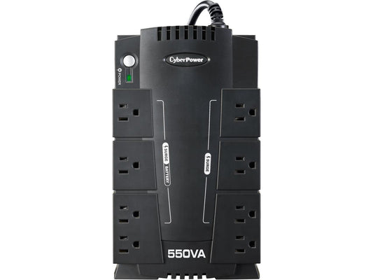 CyberPower Standby Series CP550SLG 550 VA 330 Watts 8 Outlets UPS
