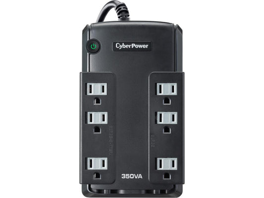 CyberPower Standby Series CP350SLG 350 VA 255 Watts 6 Outlets UPS