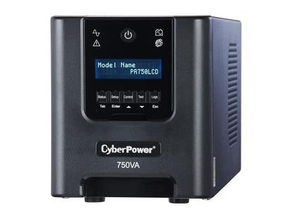 CyberPower Sinewave PR750LCD 750 VA 525 W 6 Outlets Mini-tower UPS