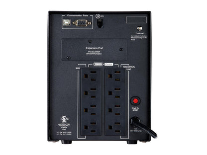 CyberPower Smart App Sinewave PR1500LCD 1500VA Pure Sine Wave Mini-Tower LCD UPS