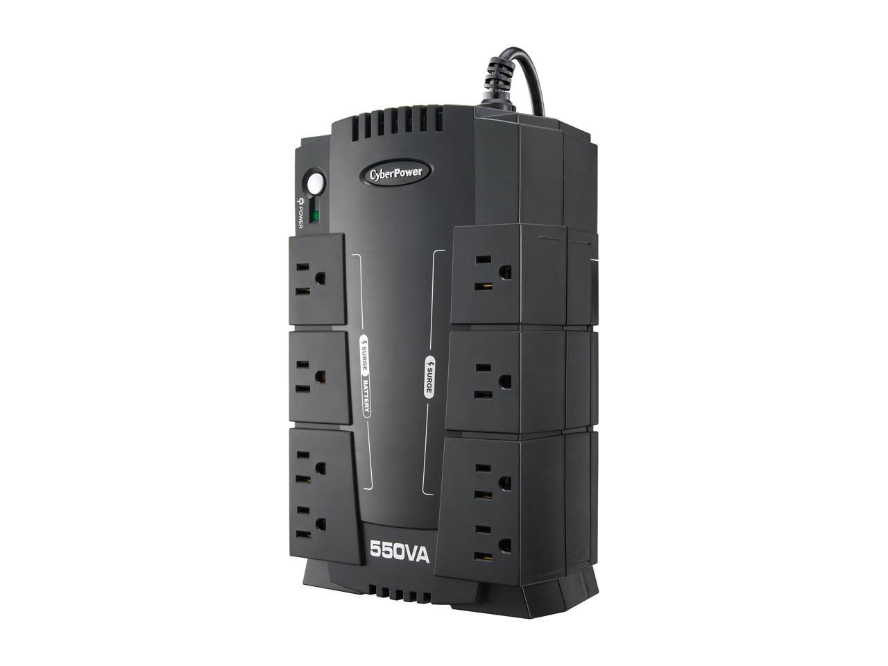 CyberPower TAA Compliant Standby CP550SLGTAA 550 VA Desktop UPS
