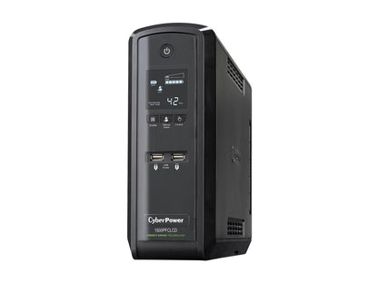 CyberPower TAA Compliant CP1500PFCLCDTAA UPS 1500VA 900W PFC Compatible Pure Sine Wave