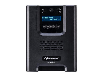 CyberPower TAA Compliant Smart App Sinewave PR1500LCDTAA 1500 VA Sine Wave Tower LCD UPS