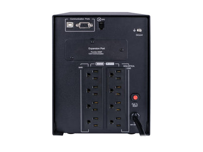 CyberPower TAA Compliant Smart App Sinewave PR1500LCDTAA 1500 VA Sine Wave Tower LCD UPS